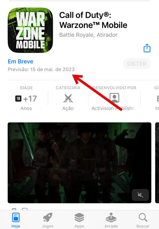 Call of Duty: Warzone Mobile  Após pré-registro no iOS, vídeos