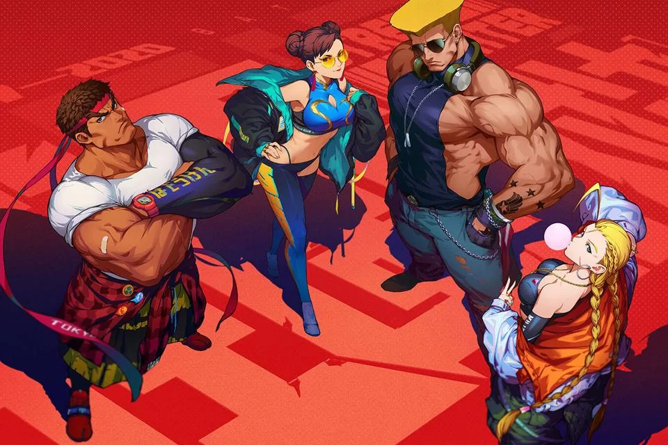 As artes e toda essa estética estilosa de Street Fighter Duel ficaram por conta do estúdio TOPJOY.