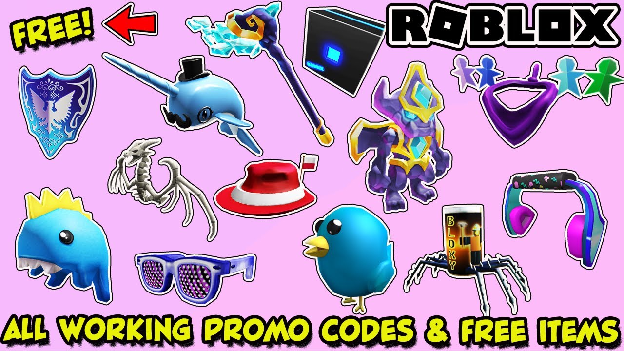 Roblox promo codes 2023 list with all working codes