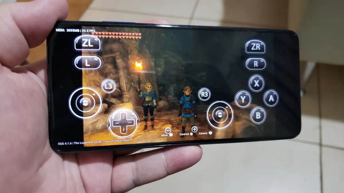 Emulador de Nintendo Switch para celulares Android roda jogos como