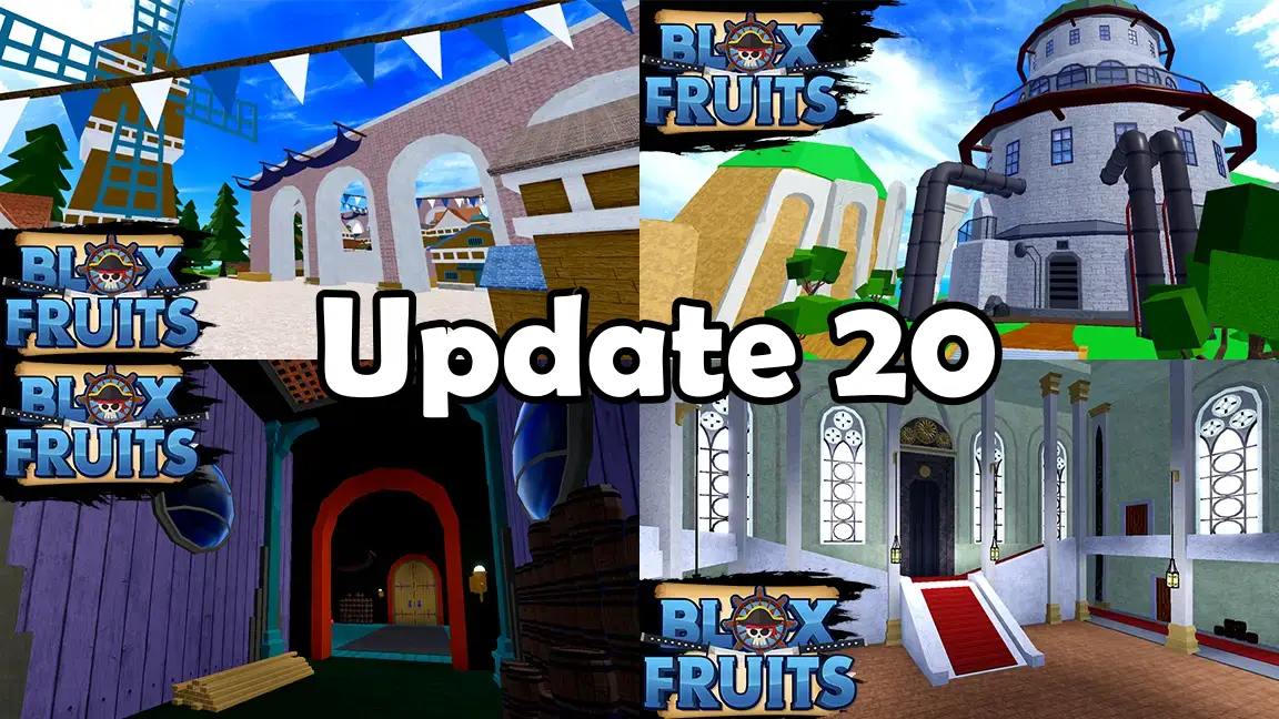 ATUALIZAÇÃO* VAZOU as NOVAS FRUTAS do BLOX FRUITS (UPDATE 20