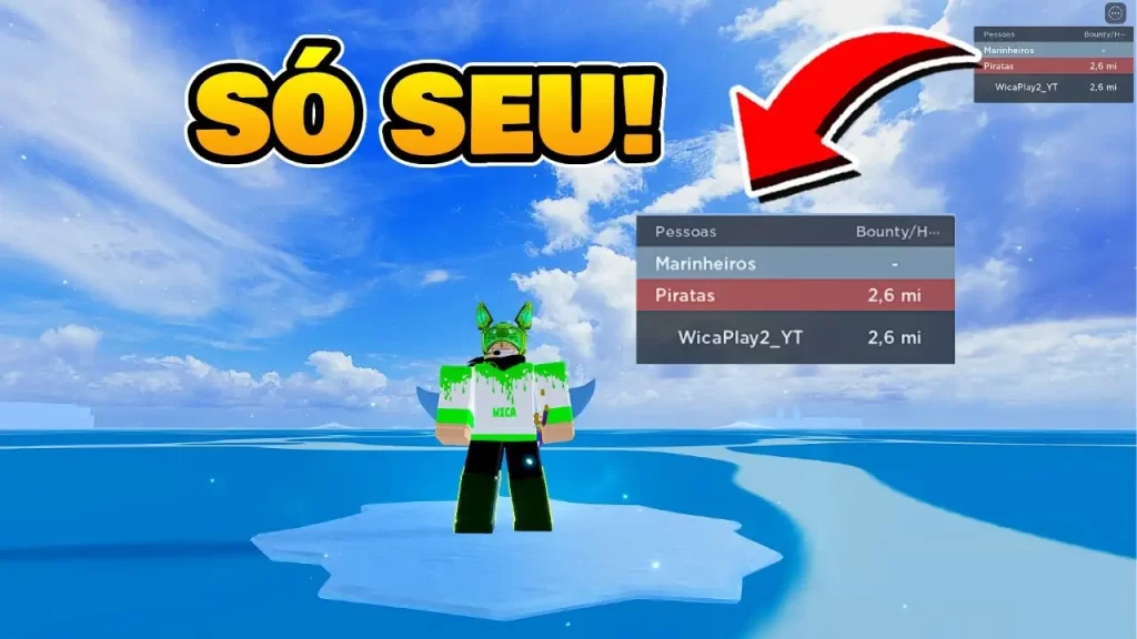 Como achar servidores privados vazios no Blox Fruits (Roblox