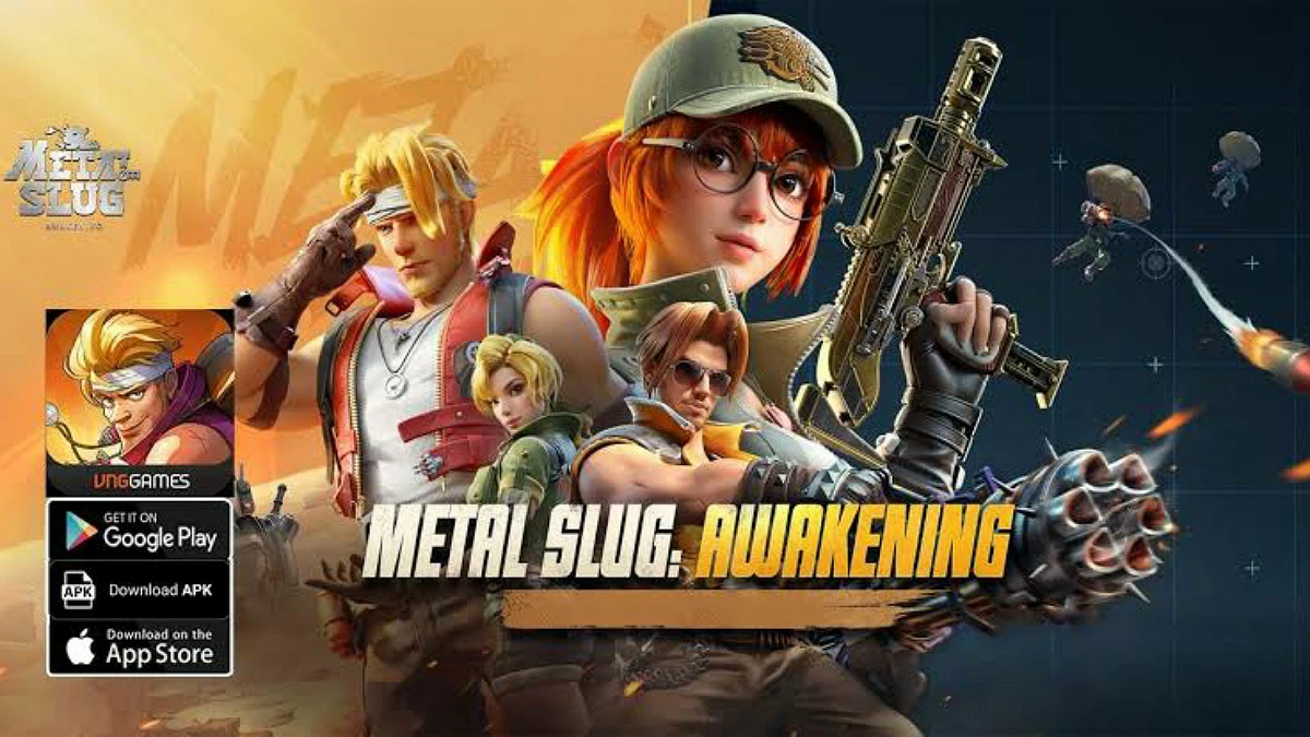 VAMOS JOGAR! METAL SLUG AWAKENING PARA ANDROID E IOS EM INGLÊS