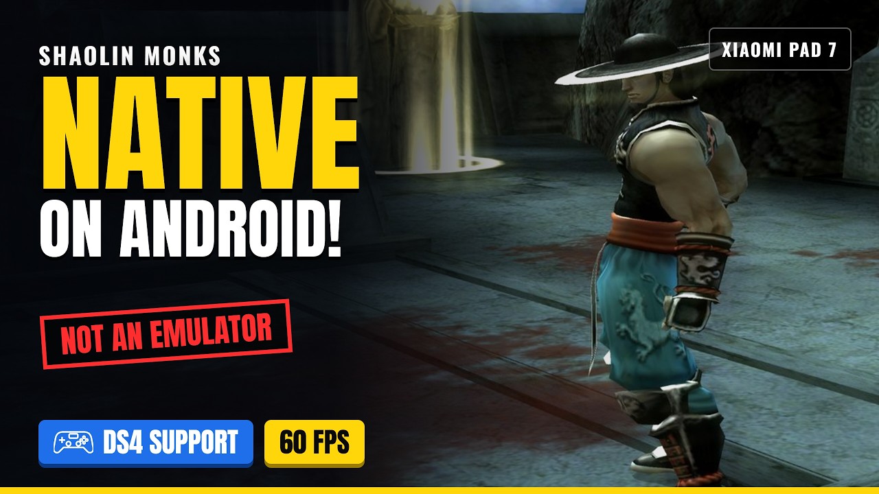 Mortal Kombat Shaolin Monks recompilado para Android com controles modernos
